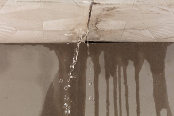 Professional Flood Damage Cleanup technician working in Amawalk, NY